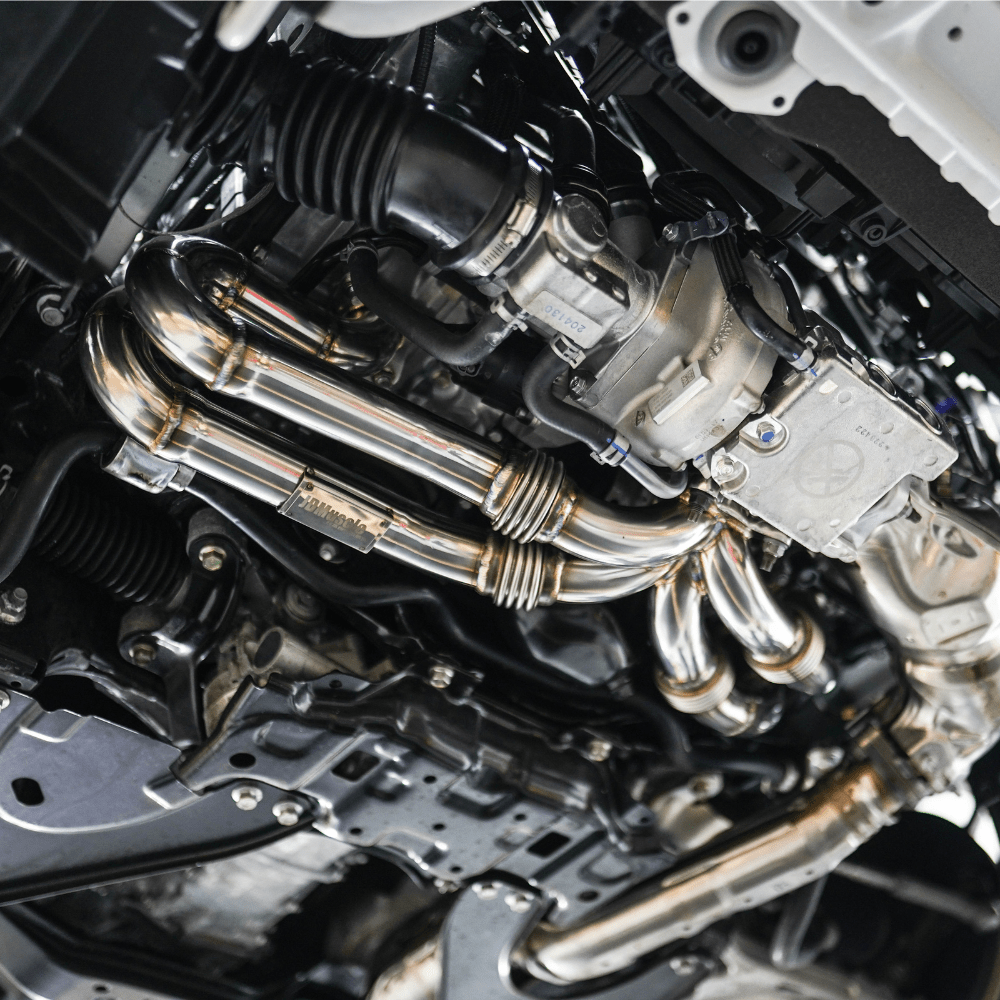 JDMuscle [22-26 WRX] YDYBB Unequal Length Header - MT&CVT - Graveyard Performance