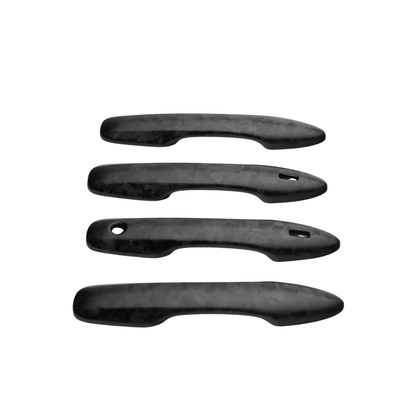 JDMuscle [23-24 GR Corolla, 19+ Hatch] Carbon Fiber Door Handle Covers (4PC) - Graveyard Performance