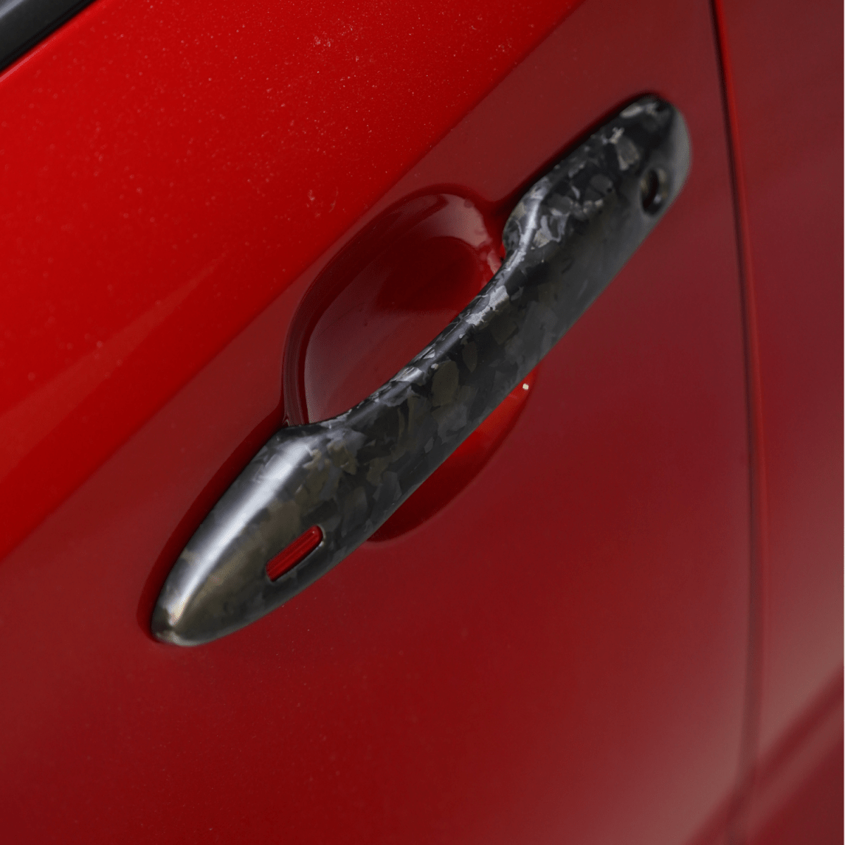 JDMuscle [23-24 GR Corolla, 19+ Hatch] Carbon Fiber Door Handle Covers (4PC) - Graveyard Performance