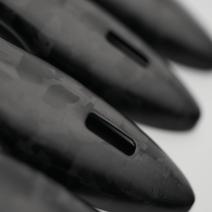 JDMuscle [23-24 GR Corolla, 19+ Hatch] Carbon Fiber Door Handle Covers (4PC) - Graveyard Performance
