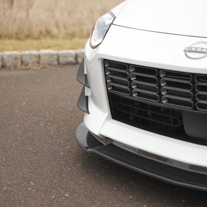 JDMuscle 23-24 Nissan Z Carbon Fiber Front Lip V1 - Graveyard Performance