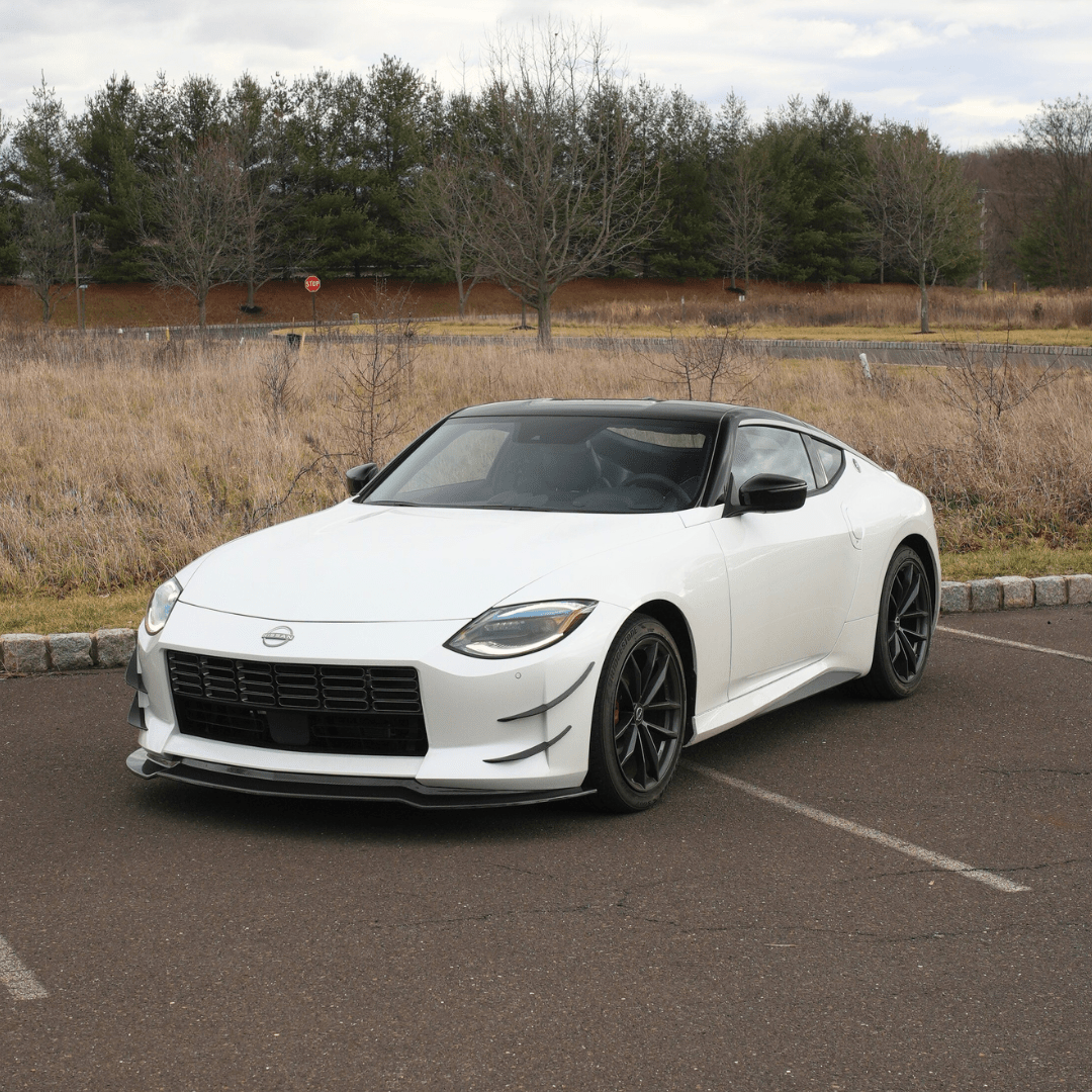 JDMuscle 23-24 Nissan Z Carbon Fiber Front Lip V1 - Graveyard Performance