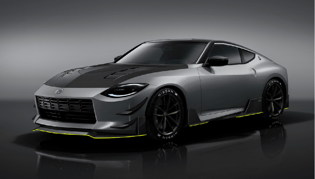 JDMuscle 23-24 Nissan Z Carbon Fiber Front Lip V1 - Graveyard Performance