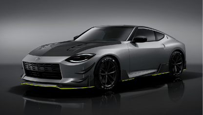 JDMuscle 23-24 Nissan Z Carbon Fiber Front Lip V1 - Graveyard Performance