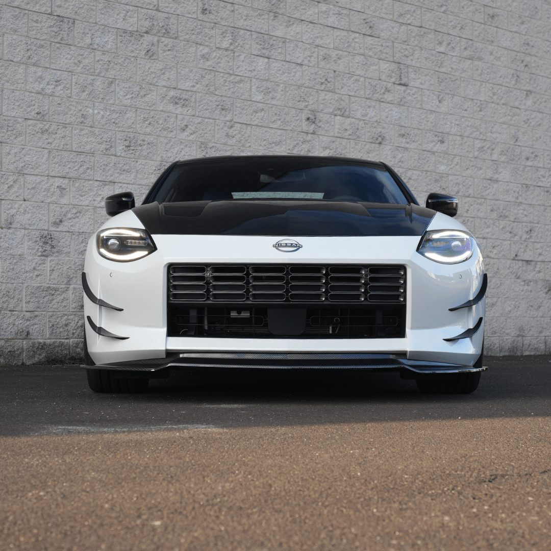 JDMuscle 23-24 Nissan Z Carbon Fiber Front Lip V1 - Graveyard Performance