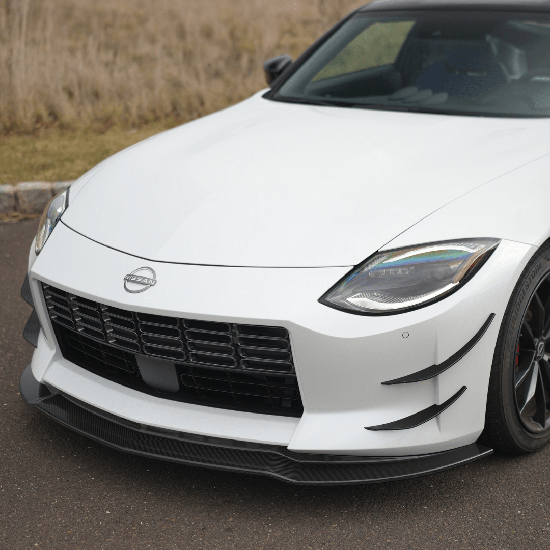 JDMuscle 23-24 Nissan Z Carbon Fiber Front Lip V1 - Graveyard Performance