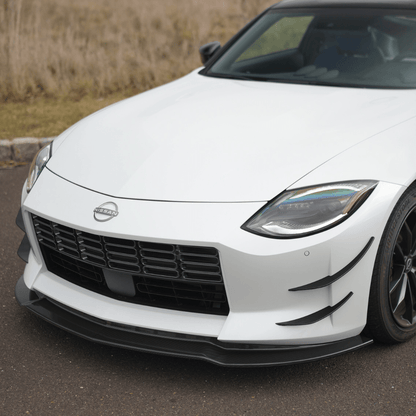 JDMuscle 23-24 Nissan Z Carbon Fiber Front Lip V1 - Graveyard Performance