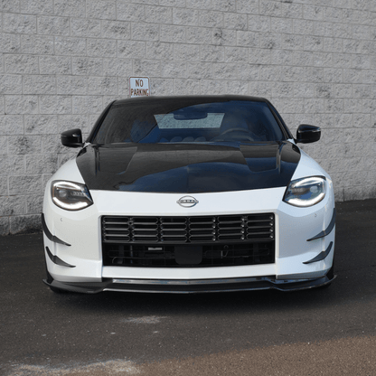 JDMuscle 23-24 Nissan Z Carbon Fiber Front Lip V1 - Graveyard Performance