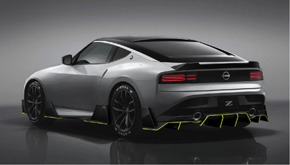 JDMuscle 23-24 Nissan Z Carbon Fiber Rear Diffuser V1 - Graveyard Performance