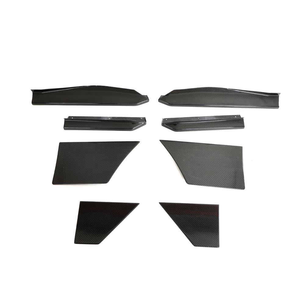 JDMuscle 23-24 Nissan Z Carbon Fiber Side Skirts V1 - Graveyard Performance