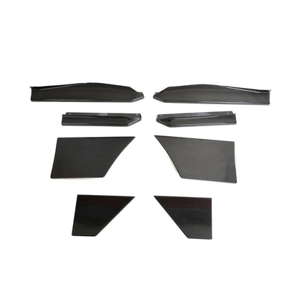 JDMuscle 23-24 Nissan Z Carbon Fiber Side Skirts V1 - Graveyard Performance