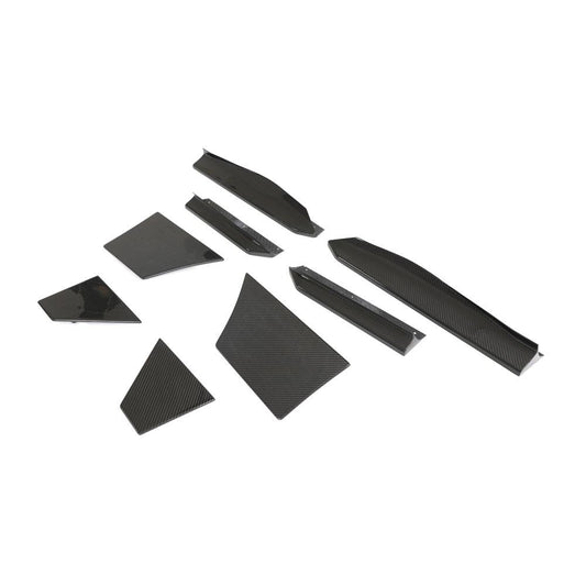 JDMuscle 23-24 Nissan Z Carbon Fiber Side Skirts V1 - Graveyard Performance