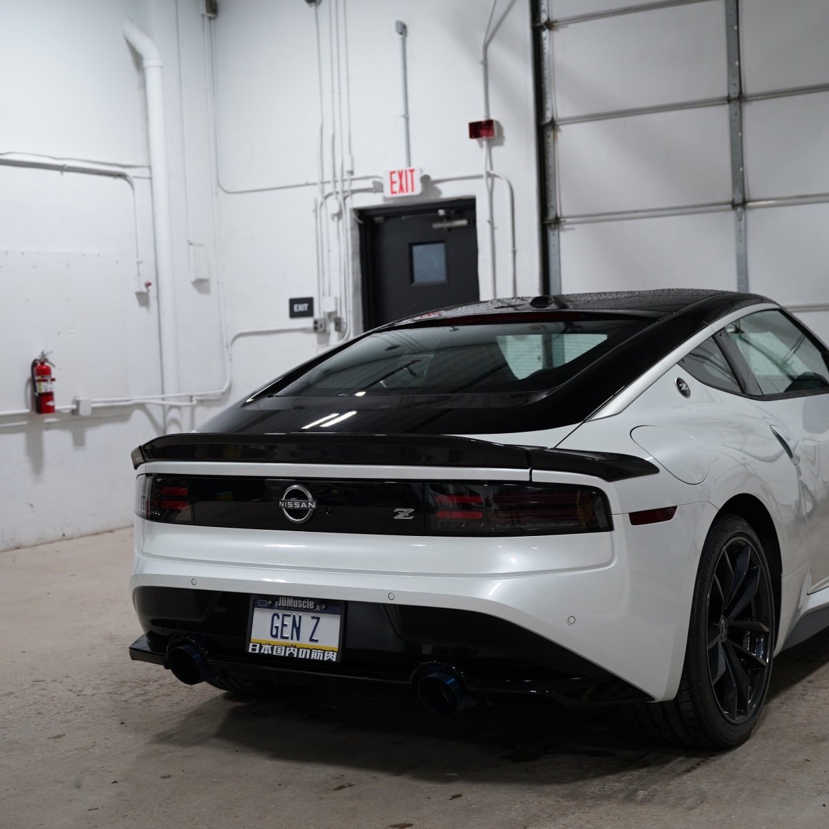 JDMuscle [23-26 Nissan Z] Spec NSM Carbon Fiber Duck Bill Spoiler - Graveyard Performance