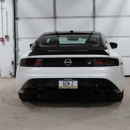 JDMuscle [23-26 Nissan Z] V1 Pre-Preg Carbon Fiber Duck Bill Spoiler - Graveyard Performance