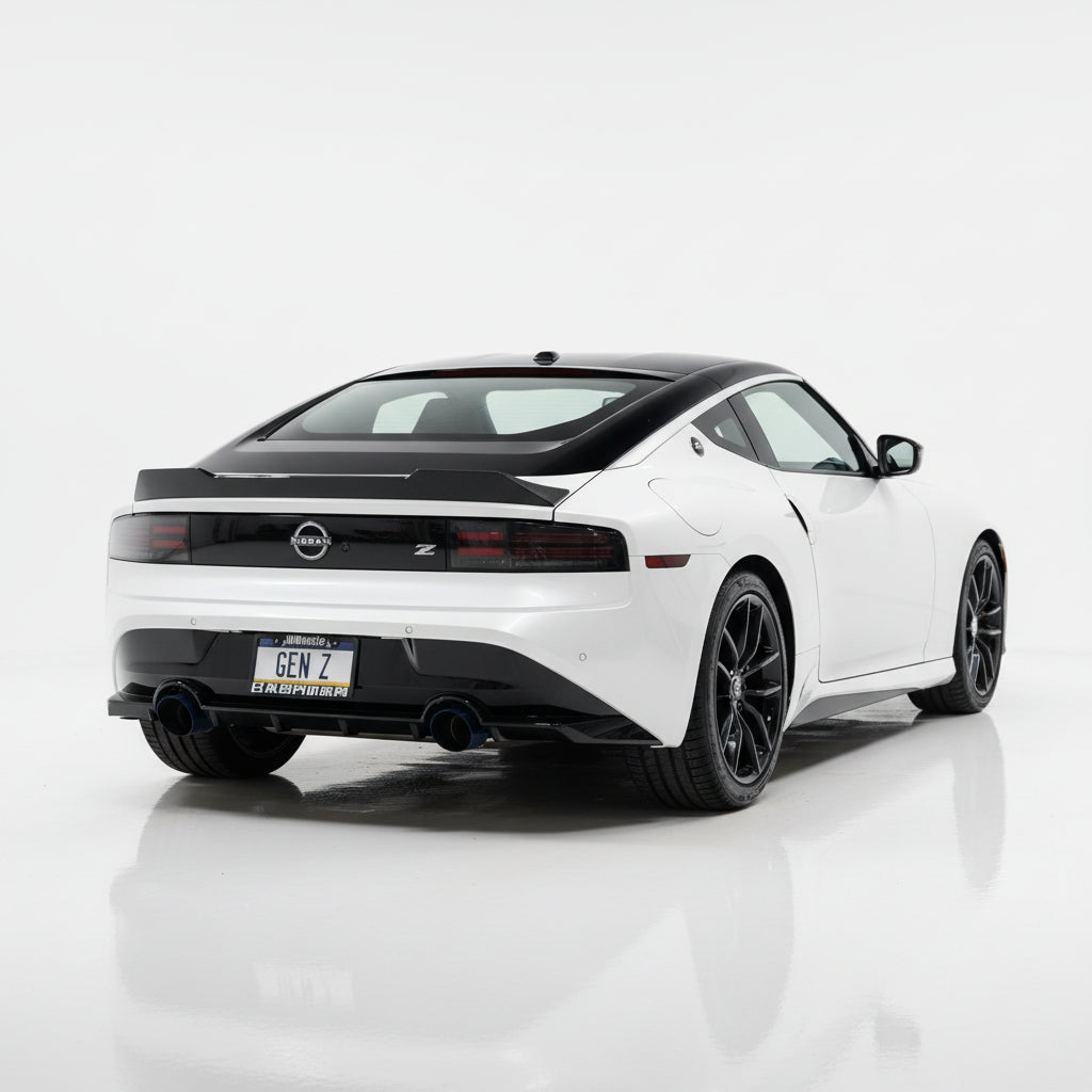 JDMuscle [23-26 Nissan Z] V1 Pre-Preg Carbon Fiber Duck Bill Spoiler - Graveyard Performance