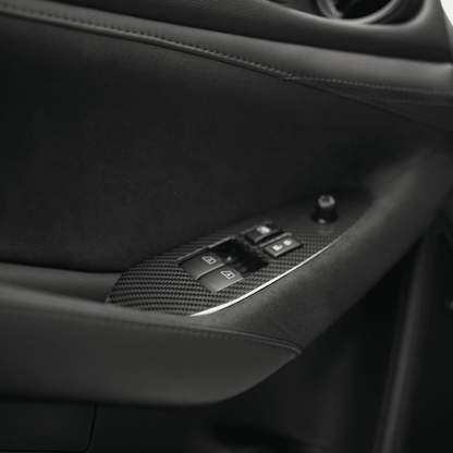 JDMuscle [23-25 Nissan Z] Tanso Carbon Fiber Interior Dress Up Covers - Graveyard Performance
