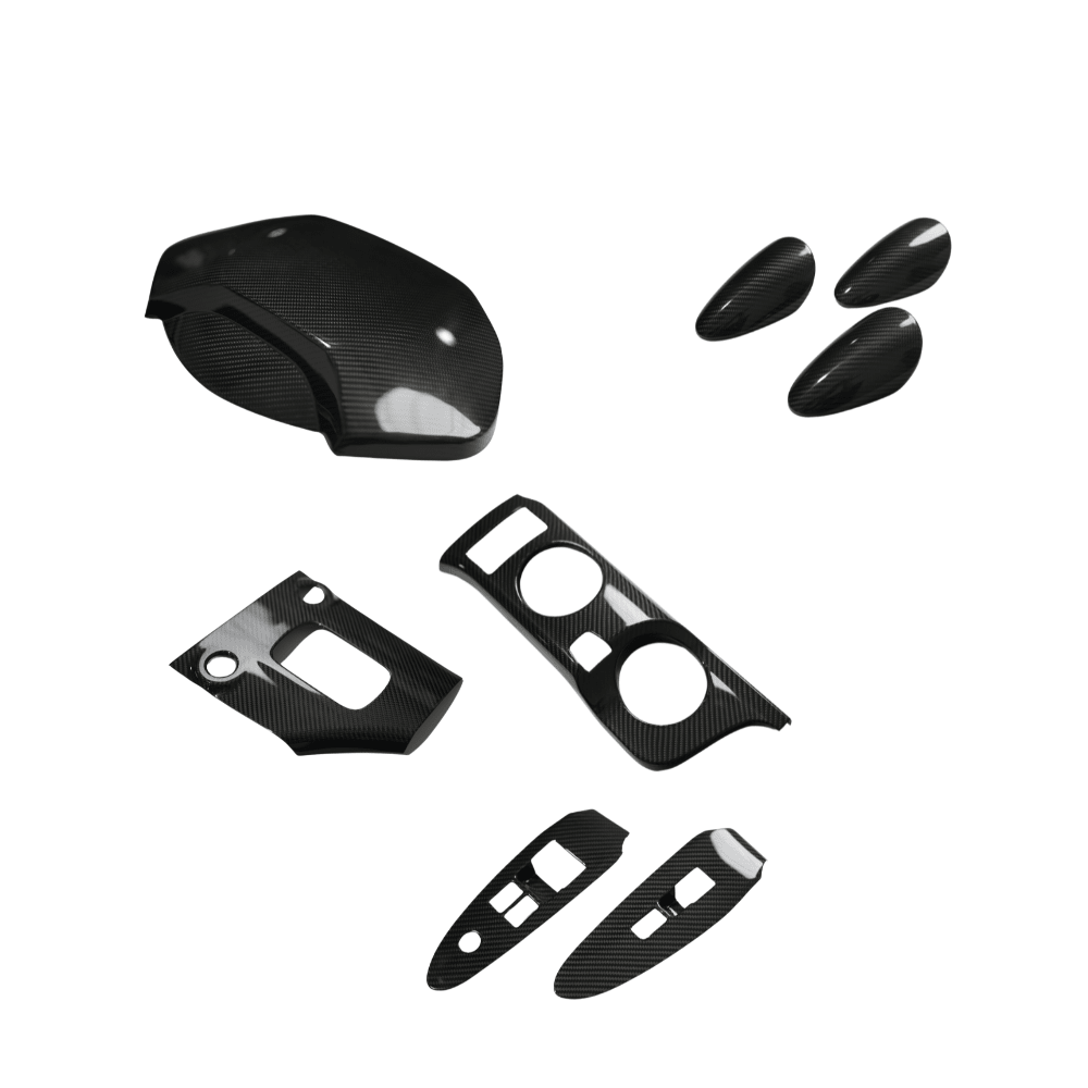 JDMuscle [23-25 Nissan Z] Tanso Carbon Fiber Interior Dress Up Covers - Graveyard Performance
