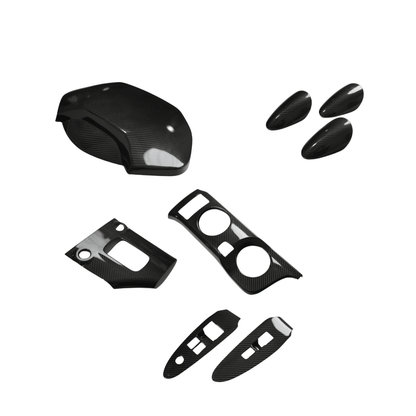 JDMuscle [23-25 Nissan Z] Tanso Carbon Fiber Interior Dress Up Covers - Graveyard Performance