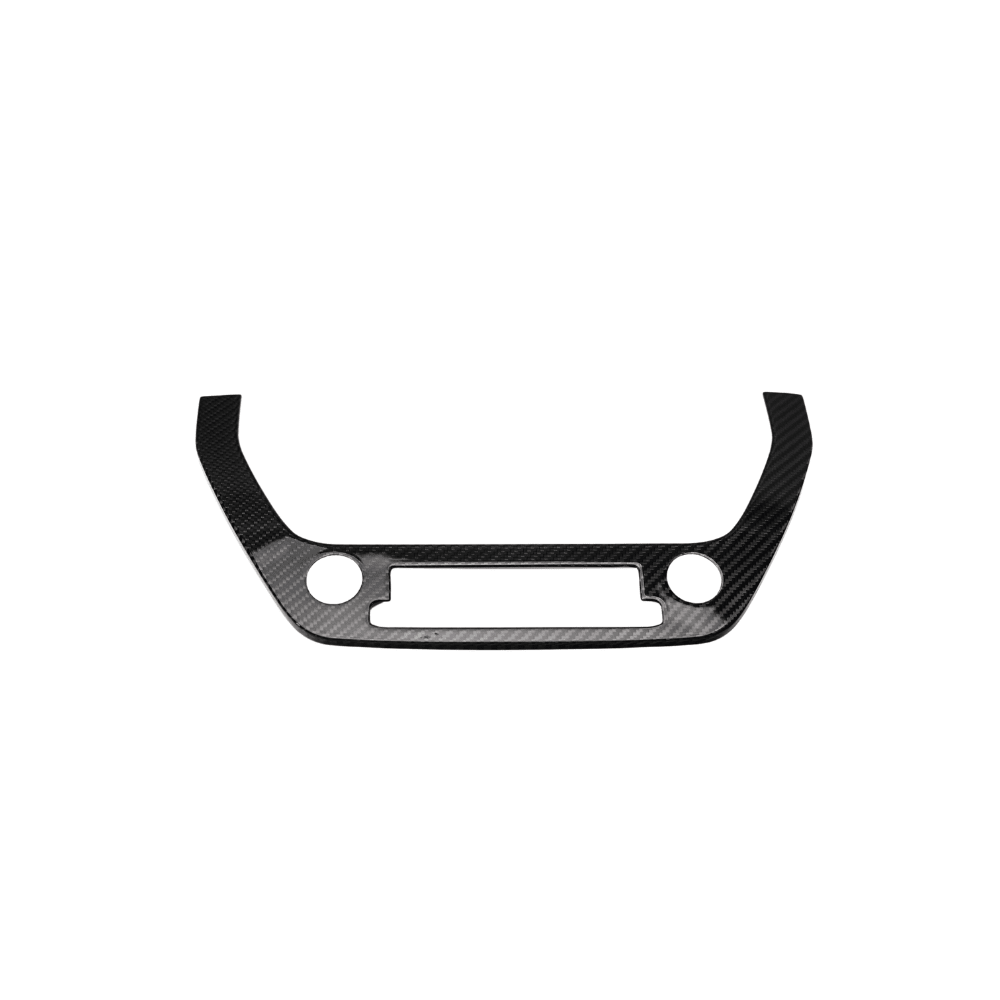 JDMuscle [23-25* Toyota GR Corolla] Carbon Fiber Center AC Knob Panel Cover - Graveyard Performance