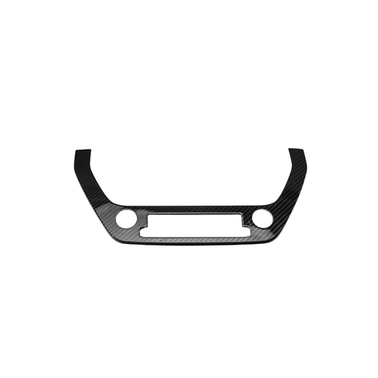 JDMuscle [23-25* Toyota GR Corolla] Carbon Fiber Center AC Knob Panel Cover - Graveyard Performance
