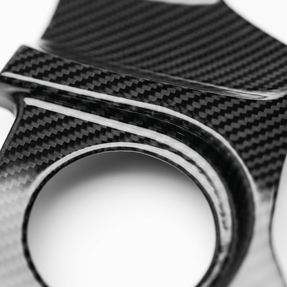 JDMuscle [23-26 GR Corolla] Carbon Fiber Cup Holder Cover - Graveyard Performance
