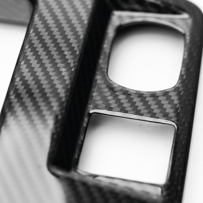 JDMuscle [23-26 GR Corolla] Carbon Fiber Cup Holder Cover - Graveyard Performance