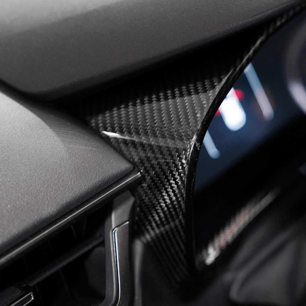 JDMuscle [23-26 GR Corolla] Carbon Fiber Speedometer Frame Cover - Graveyard Performance