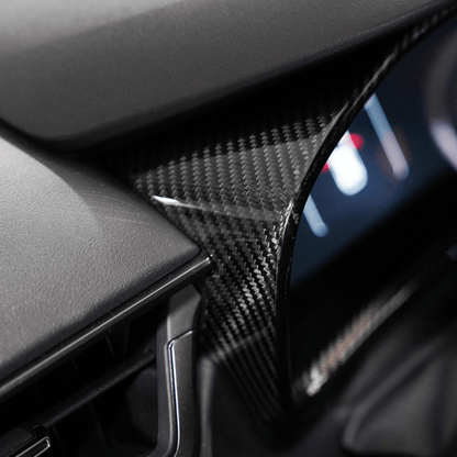 JDMuscle [23-26 GR Corolla] Carbon Fiber Speedometer Frame Cover - Graveyard Performance
