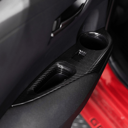 JDMuscle [23-26 GR Corolla] Carbon Fiber Window Switches (Front & Rear 4 PCS) - Graveyard Performance