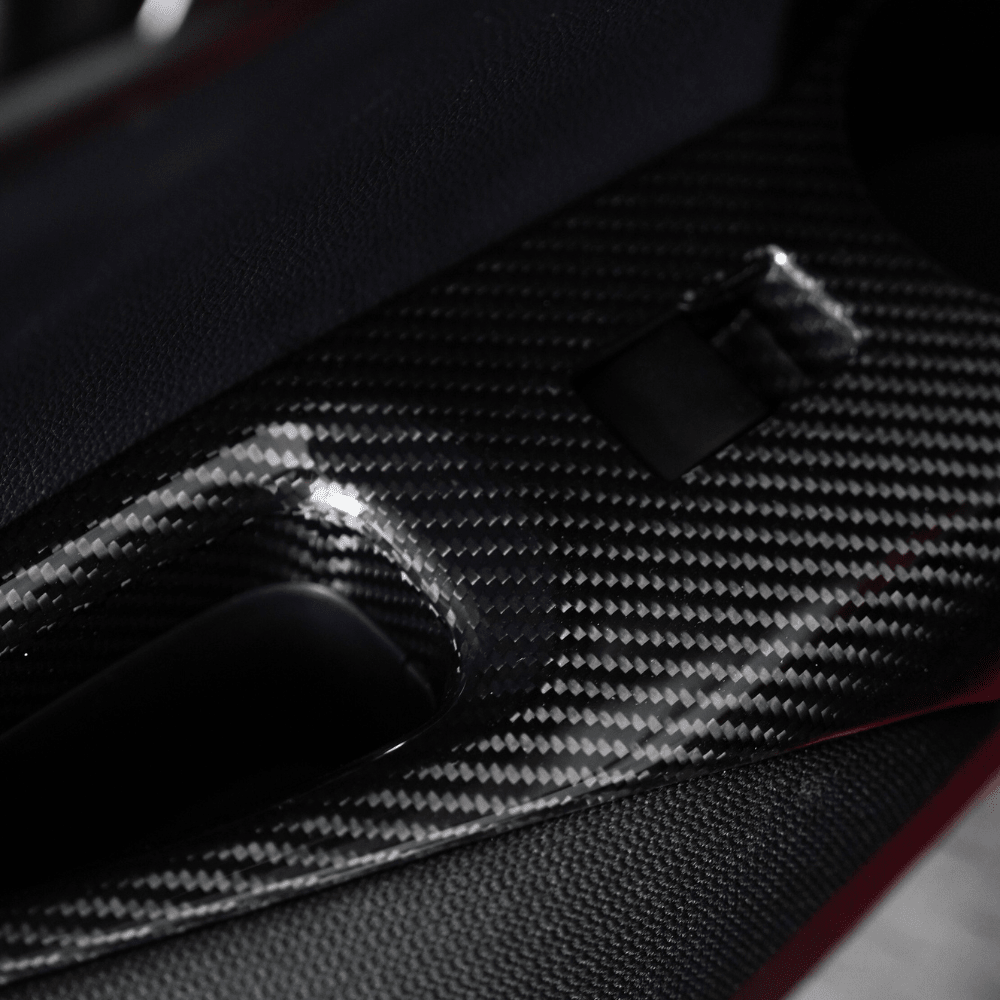 JDMuscle [23-26 GR Corolla] Carbon Fiber Window Switches (Front & Rear 4 PCS) - Graveyard Performance