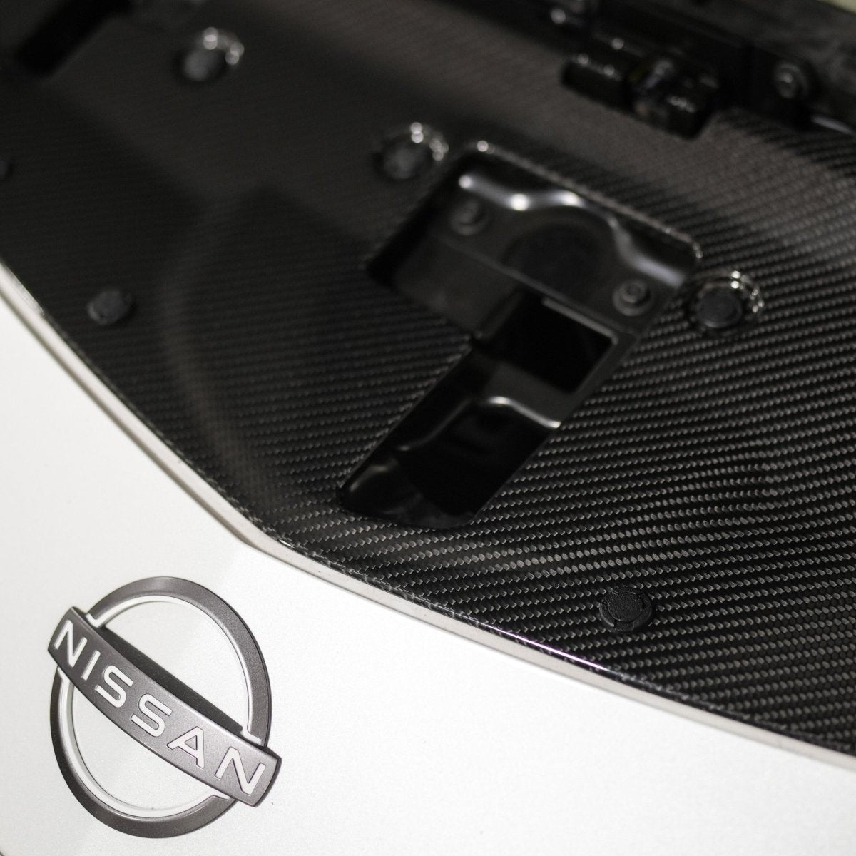 JDMuscle [23-26 Nissan Z] Carbon Fiber Radiator Shroud - Graveyard Performance