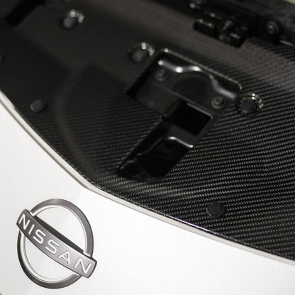 JDMuscle [23-26 Nissan Z] Carbon Fiber Radiator Shroud - Graveyard Performance