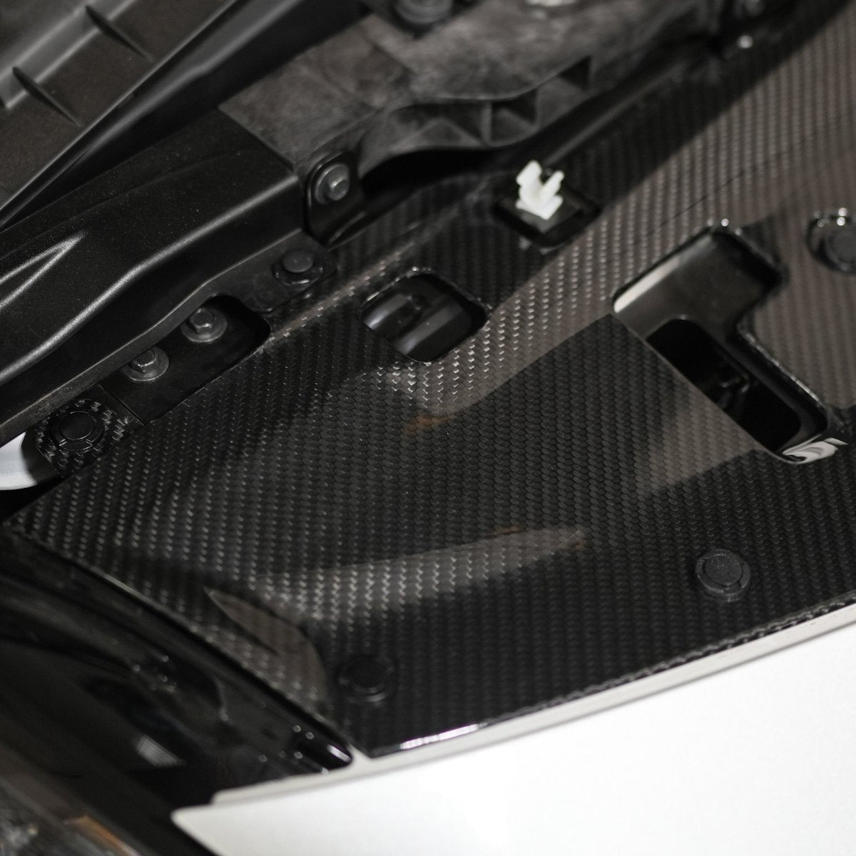 JDMuscle [23-26 Nissan Z] Carbon Fiber Radiator Shroud - Graveyard Performance