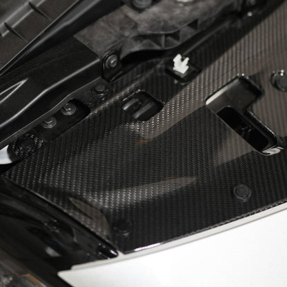 JDMuscle [23-26 Nissan Z] Carbon Fiber Radiator Shroud - Graveyard Performance