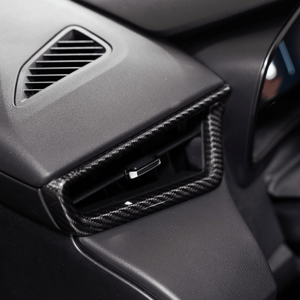 JDMuscle 23-26 Toyota GR Corolla Carbon Fiber AC Vent Covers (2PCS) - Graveyard Performance