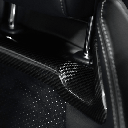 JDMuscle [23-26 Toyota GR Corolla] Carbon Fiber Front Seat Inserts (Front 2 PCS) - Graveyard Performance