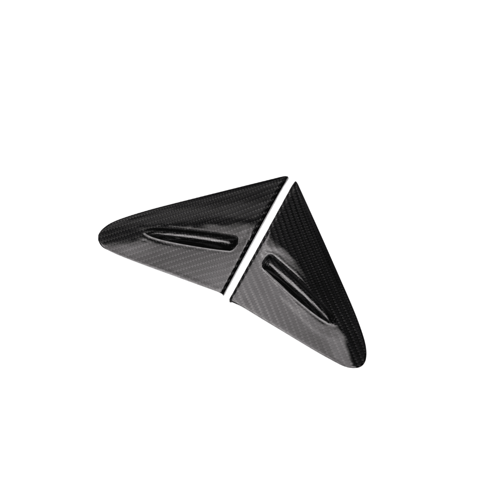 JDMuscle 23-26 Toyota GR Corolla Carbon Fiber J-Panel Wind Defelctor Covers (2PC) - Graveyard Performance