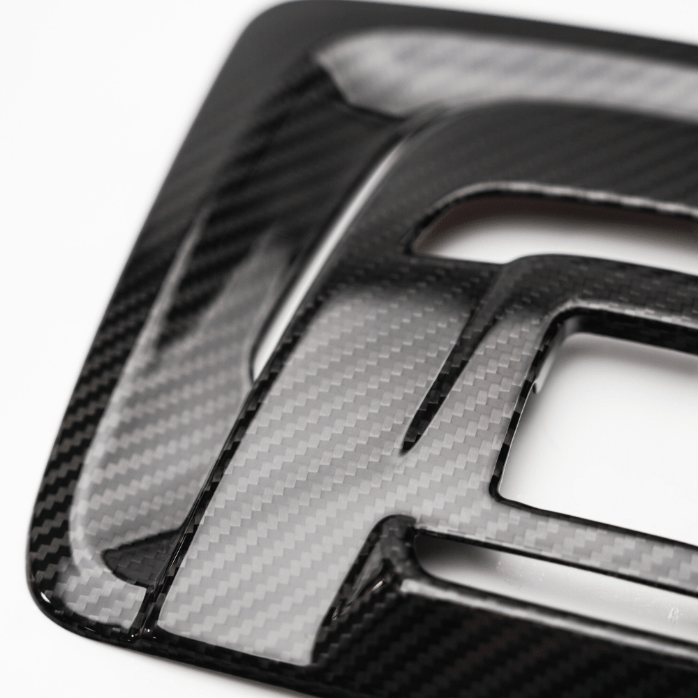 JDMuscle 23-26 Toyota GR Corolla Carbon Fiber Overhead Map Light Switch Cover - Graveyard Performance