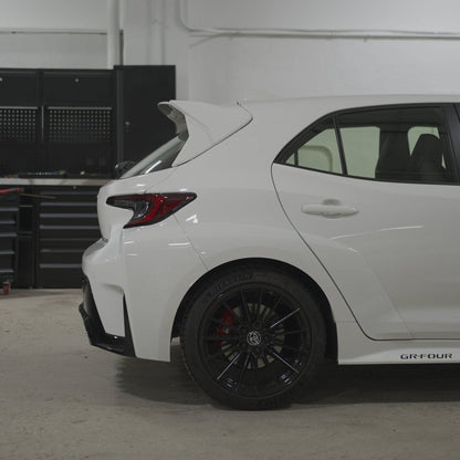 JDMuscle [23+ GR Corolla, 19+ Corolla Hatch] Spec C Spoiler - Paint Matched/Gloss Black/Carbon Fiber - Graveyard Performance