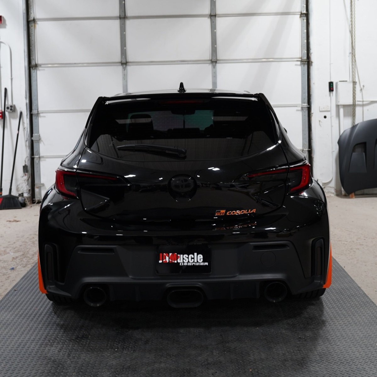 JDMuscle [23+ GR Corolla, 19+ Corolla Hatch] Spec C Spoiler - Paint Matched/Gloss Black/Carbon Fiber - Graveyard Performance