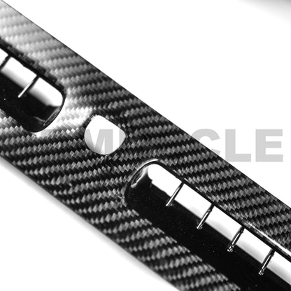 JDMuscle [15-21 WRX/STI] Carbon Fiber Windshield AC Vents Trim Replacement - Graveyard Performance