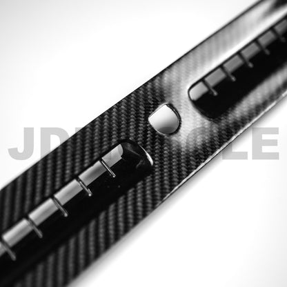 JDMuscle [15-21 WRX/STI] Carbon Fiber Windshield AC Vents Trim Replacement - Graveyard Performance