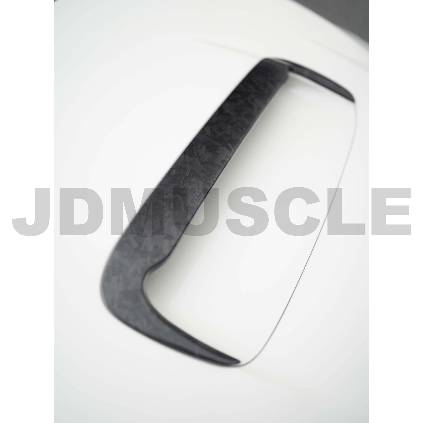 JDMuscle Forged Carbon Fiber Hood Scoop Trim Cover - 2015+WRX/STI