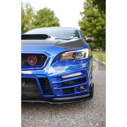JDMuscle [15-21 WRX/STI] Paint-matched Headlight Eyelids - Graveyard Performance