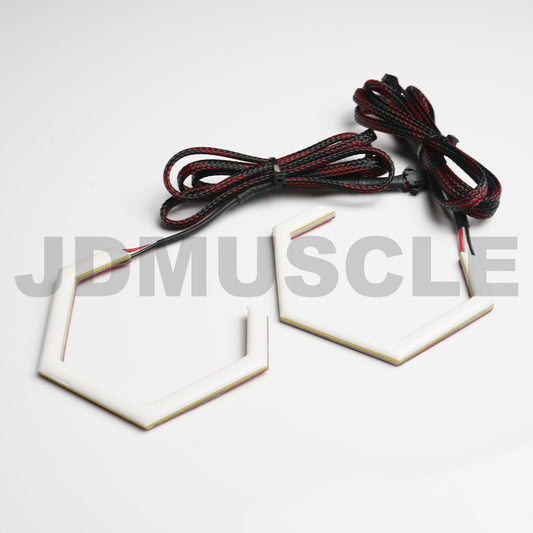 JDMuscle Phantom Series Hex LED Light - Graveyard Performance