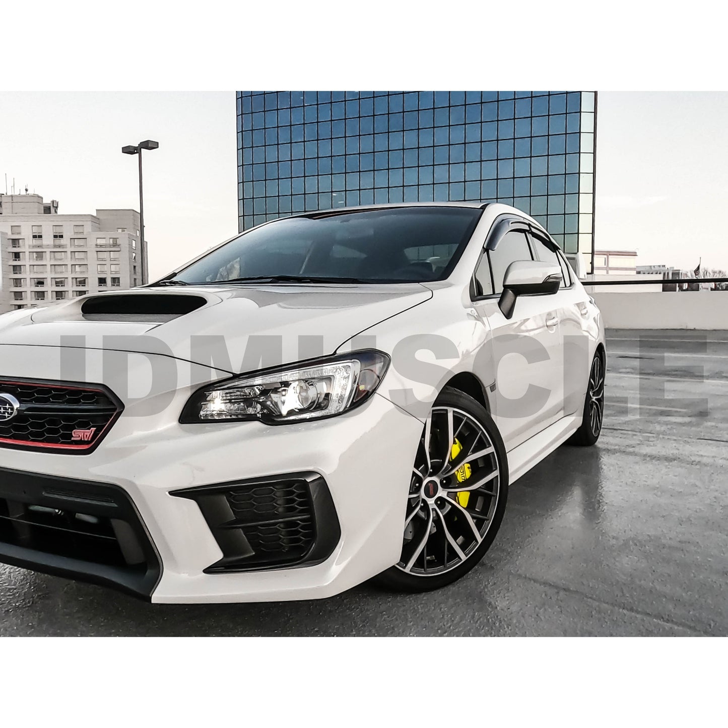JDMuscle [15-21 WRX/STI] V2 Rain Guards / Window Visors