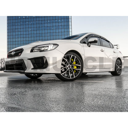 JDMuscle [15-21 WRX/STI] V2 Rain Guards / Window Visors - Graveyard Performance
