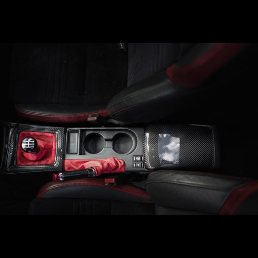 JDMuscle [15-21 WRX/STI] Carbon Fiber Arm Rest Full Replacement