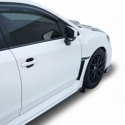 JDMuscle [15-21 WRX/STI] Pre-preg Carbon Fiber Door Bowl Inserts - Graveyard Performance
