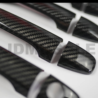 JDMuscle [15-21 WRX/STI] Carbon Fiber Door Handle Covers - Graveyard Performance